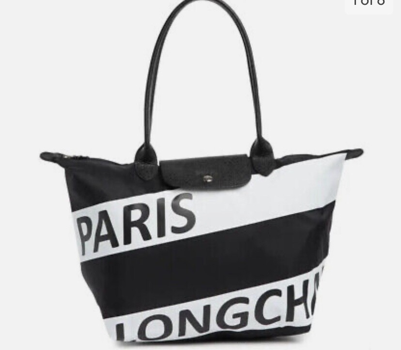 LONGCHAMP ロゴポーチ 黒/白 $_32.JPG?set_id=880000500F