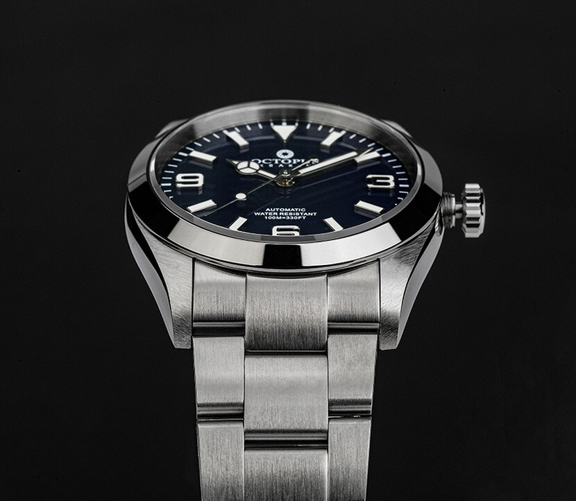 Pre-owned Octopus Men Automatic Watch Mechanical Wristwatch 10bar Bgw-9 Luminous Pt5000