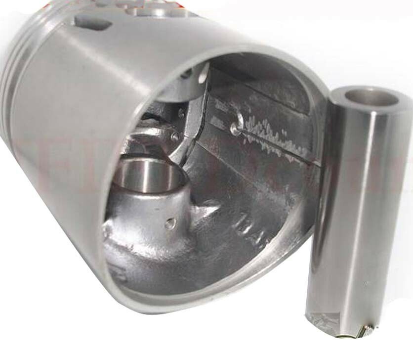 Fits Royal Enfield 500 Piston Assembly with Rings .010" Over Size 