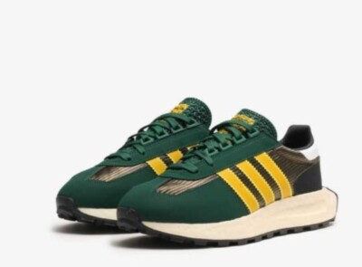 Adidas Retropy E5 Green Bold Gold HQ 1887 Men's Size 12.5