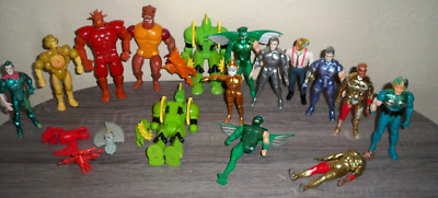 KENNER SILVERHAWKS HUGE LOT 1986 MOON STRYKER COPPER KID FLASHBACK QUICKSILVER
