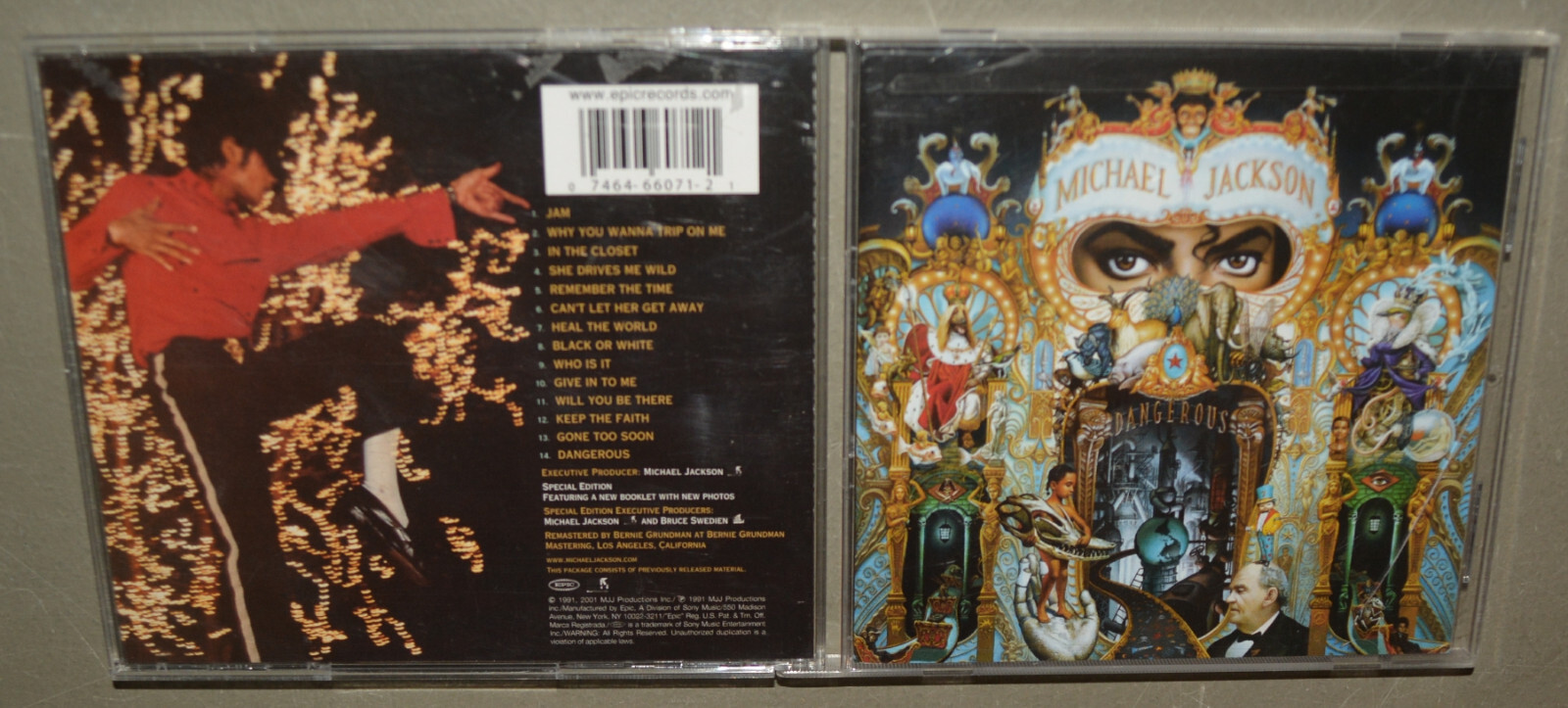 O*)様 【未開封】マイケル・ジャクソン Dangerous ザ・リミックス・コ Michael Jackson – Dangerous - 1 – Vinyl (LP, Album