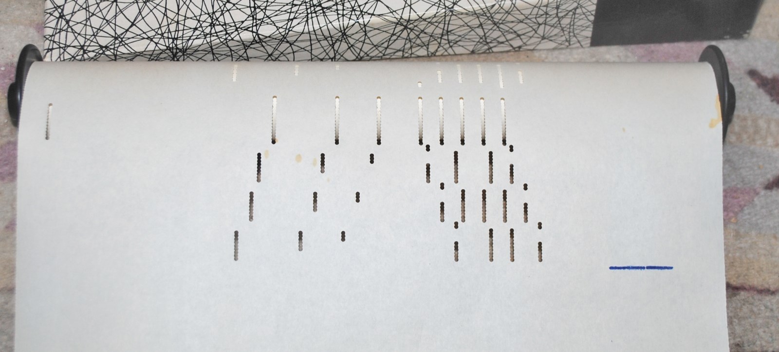 ANTIQUE AEOLIAN PIANO ROLL MUSIC, TEA FOR TWO #1353 FREE SHIPPING