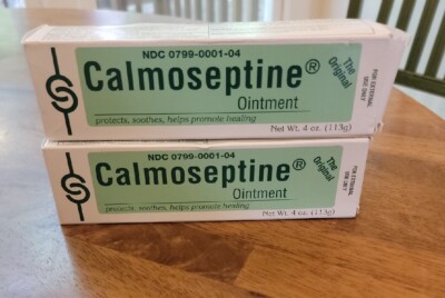 Lot Of 2 Calmoseptine Ointment Bundle Lot New In Package
