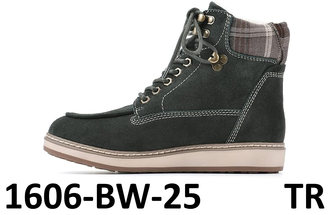 WHITE MOUNTAIN Shoes Women's Thyme Boot, Army/Suede, 10 M