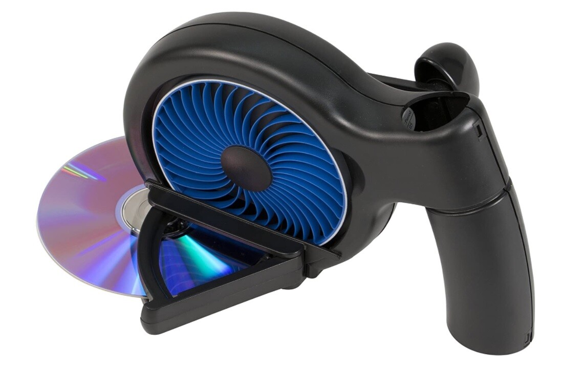 DVD CD Manual Disc Repair Machine Kit Disk Scratch Remover Skipping