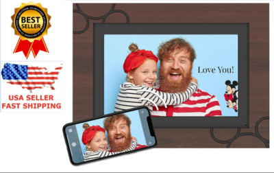 Classic PhotoShare 10  Smart Digital Photo Frame Wi-Fi, 8 GB, Holds 5,000+ Pics,