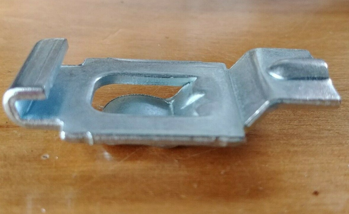 20 Hallowell Steel Shelf Clips for Commercial / Industrial Metal Shelving