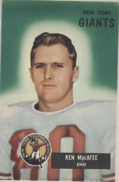 1955 Bowman Ken MacAfee #60
