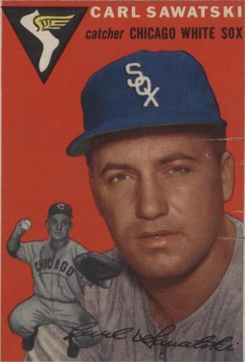 1954 Topps - Carl Sawatski #198