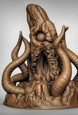 Impression 3D figurines jeux de rôle D&D, Saga, 9th Age, Arbres du chaos 