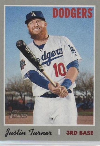 2019 Topps Heritage - Justin Turner #174