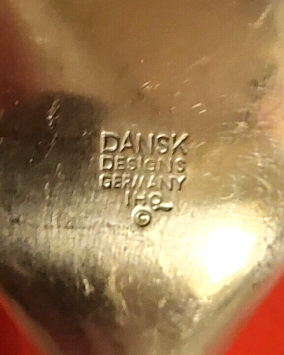 Dansk FJORD Stainless Germay 4 Ducks Logo Teak Handle Silverware CHOICE Flatware