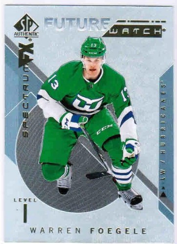 2018-19 SP Authentic - Warren Foegele #S-62