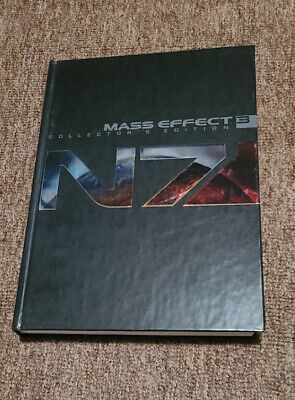 Mass Effect 3 Collectors Edition Hardcover N7 Prima Game Strategy Guide No Map