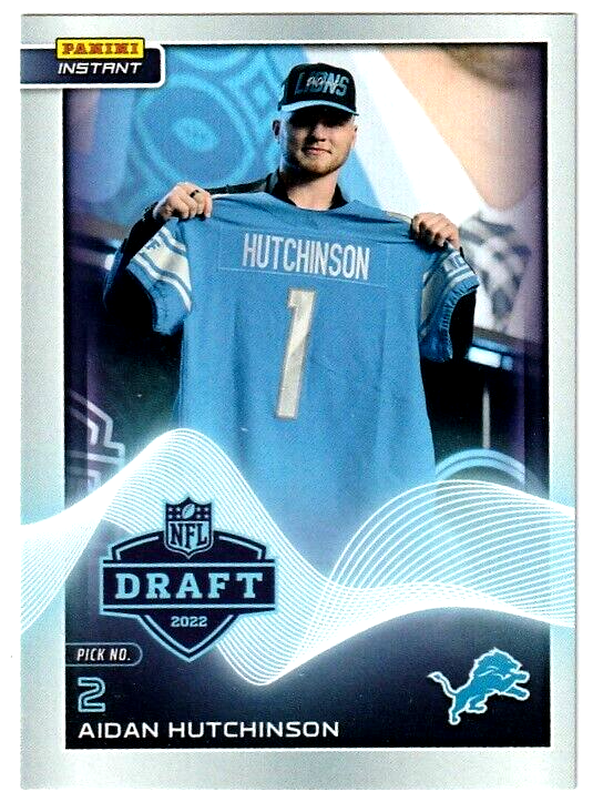 2022 Panini Instant NFL Draft Aidan Hutchinson #2