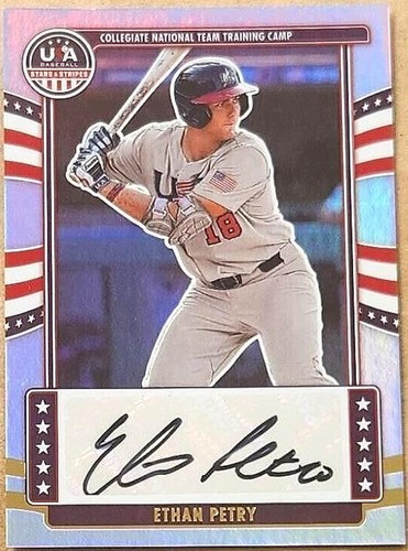 2024 Panini Stars and Stripes - Ethan Petry #NTS-EP