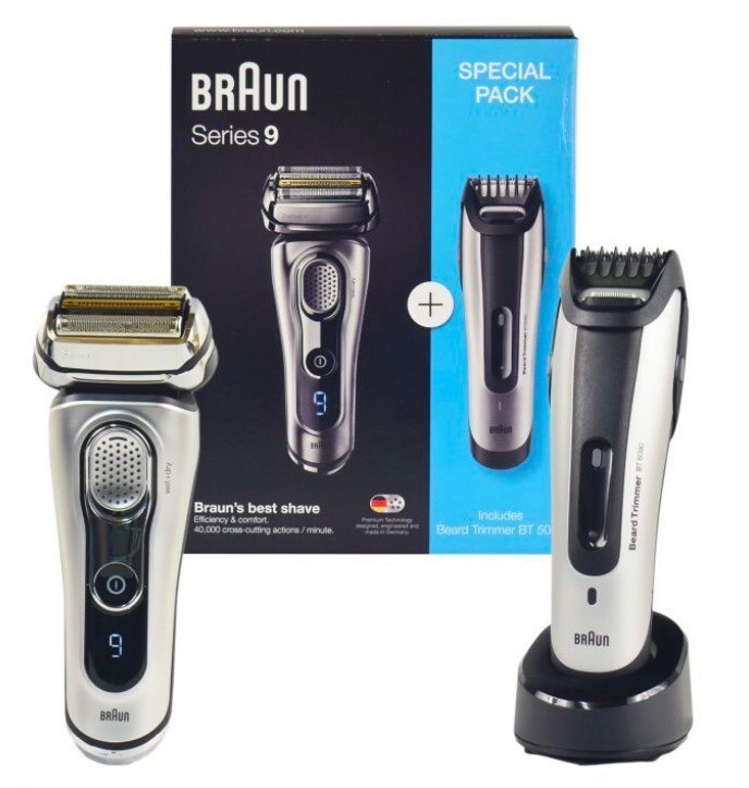 BRAUN 9260vs Mens Electric Shaver +BT5090 Hair Clipper Beard Trimmer (9260s) NEW