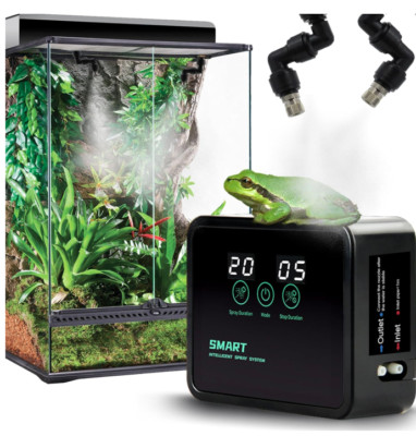 Reptile Smart Mister, Reptile Humidifiers Misting System Automatic with Timer, T