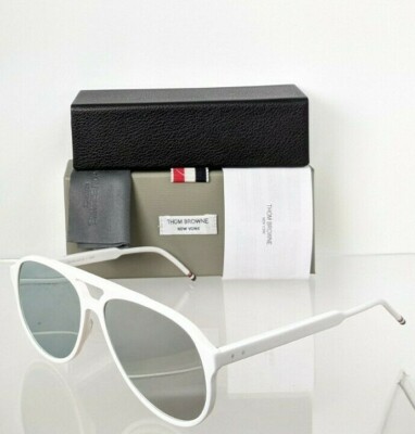 Pre-owned Dita Brand Authentic Thom Browne Sunglasses Tb 408-63-03 Wht Tbs408 Frame In Silver