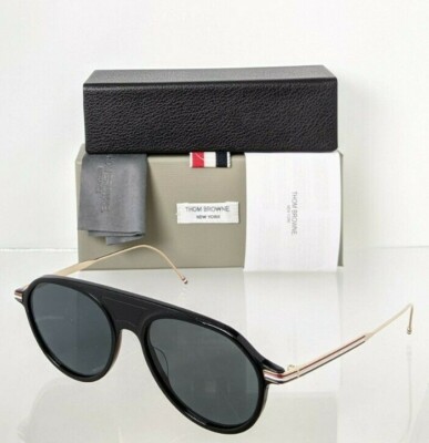 Pre-owned Dita Brand Authentic Thom Browne Sunglasses Tb 809-a-blk-gld Tbs809 Frame In Green