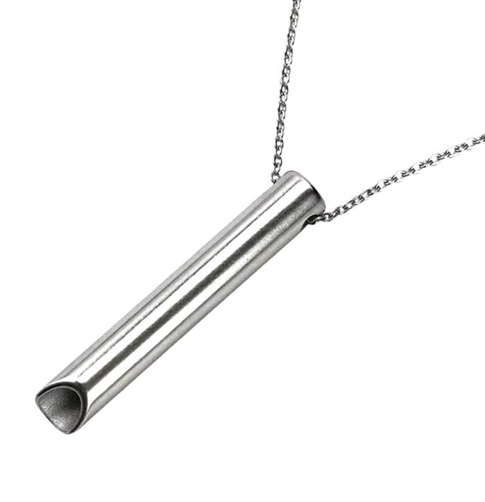 Stressfreie RauchentwÃ¶Hnung Rauchfrei Anti-Stress Angst-Atmungs-Halskette Yoga