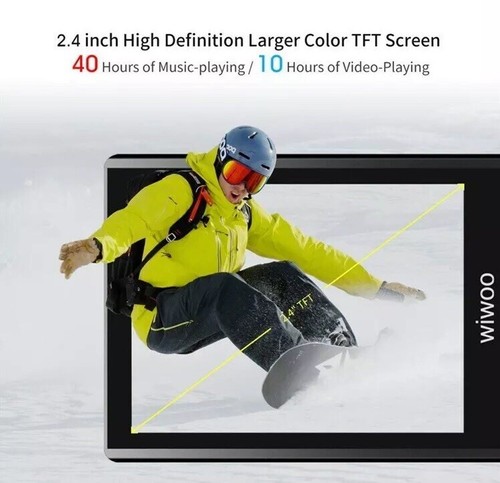 MP3 Player with Bluetooth 16GB Lossless Sound Music Player with FM Radio / Video