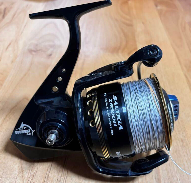 Saltiga Z6500H Dogfight Daiwa Spinning Fishing Reel Casting Saltiga Z6500H Dogfight Daiwa Spinning Fishing Reel Casting