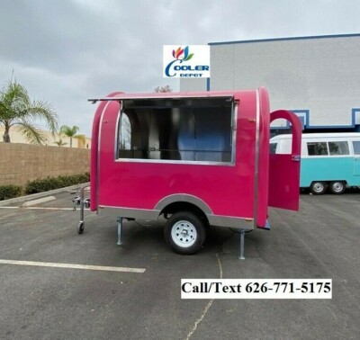 NEW Electric Mobile Food Trailer Enclosed Concession Stand Design 4'' Hitch