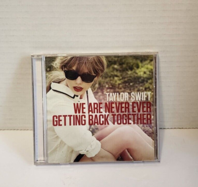 Taylor Swift - We Are Never Ever Getting Back Together (CD Single, 2012)