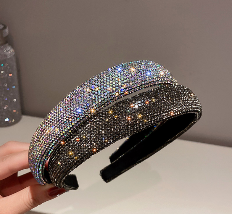 Women's Rhinestone Hairband Crystal Headband Hair Band Hoop Accessories Party