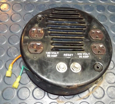 End Cap Outlet Braker For DeVilbiss 5000 GB5000 Generator 10.0 Briggs & Stratton