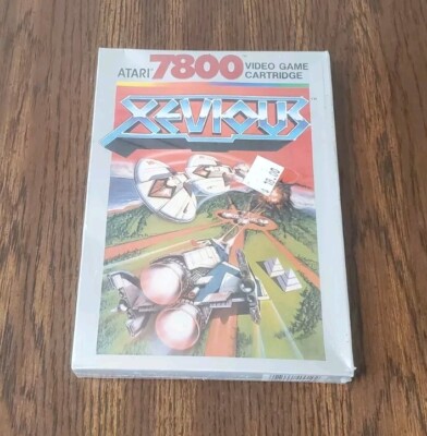 Atari 7800 - Xevious - 1987 Brand New Factory Sealed!