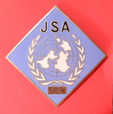 United Nations JSA Joint Security Area Security Guard Badge