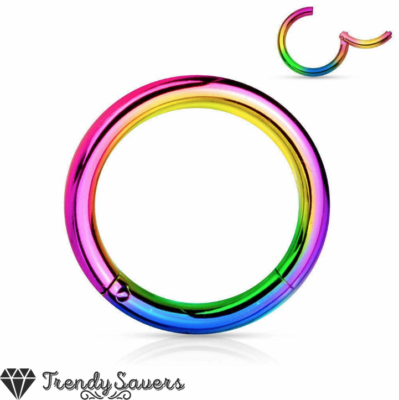 Rainbow septum deals clicker