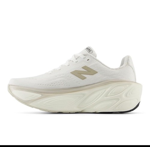 Pre-owned New Balance Woman's Sneakers & Athletic Shoes Balance Fresh Foam X More V5 - White 7.5 In White/sea Salt