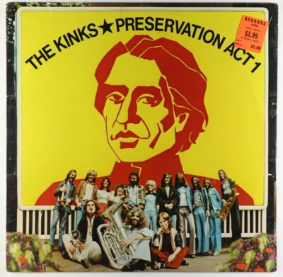 The Kinks - Preservation Act 1 LP - 1973 - RCA Victor LPL1-5002 - SEALED
