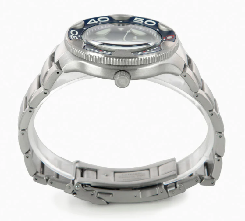 Pre-owned Citizen Bn0231-52l Promaster Blue Dial Orca Dive Watch Stainless Steel Bracelet