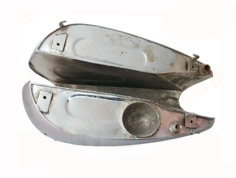 For Norton 16H Pre War Gas Petrol Fuel Tank Raw Steel Bare Metal 