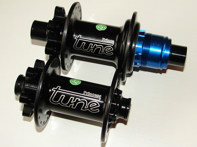 TUNE Naben Set Prince Princess 32-Loch Carbon Disc Nabensatz X12 QR 15 Sram XX1