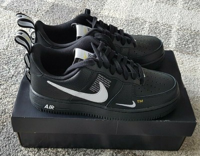 Nike ® Air Force 1 '07 LV8 Utility Black Size UK 6.5 BNIB