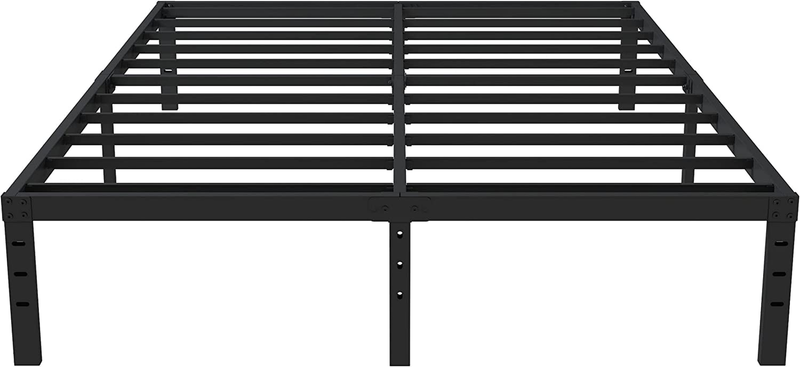 Heavy Duty Metal Platform King Size Bed Frames With 14 In