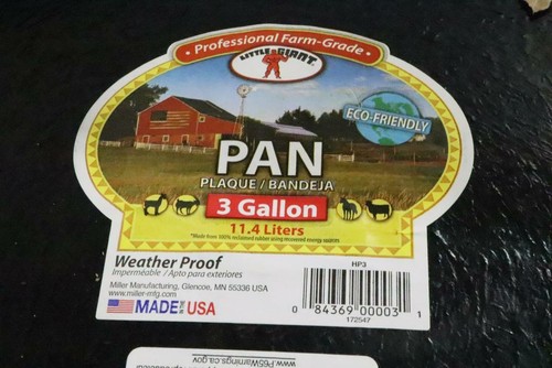 Qty 6 - Duraflex HP-3 3 Gal 4-1/2