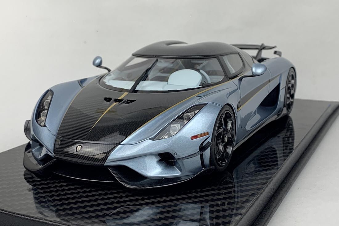 Frontiart 1/18 Koenigsegg Regera ホワイト 1/18 FA Frontiart Koenigsegg Regera (Pearl White) Resin Car