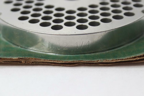 Meat Grinder Plate #32 with 1/4