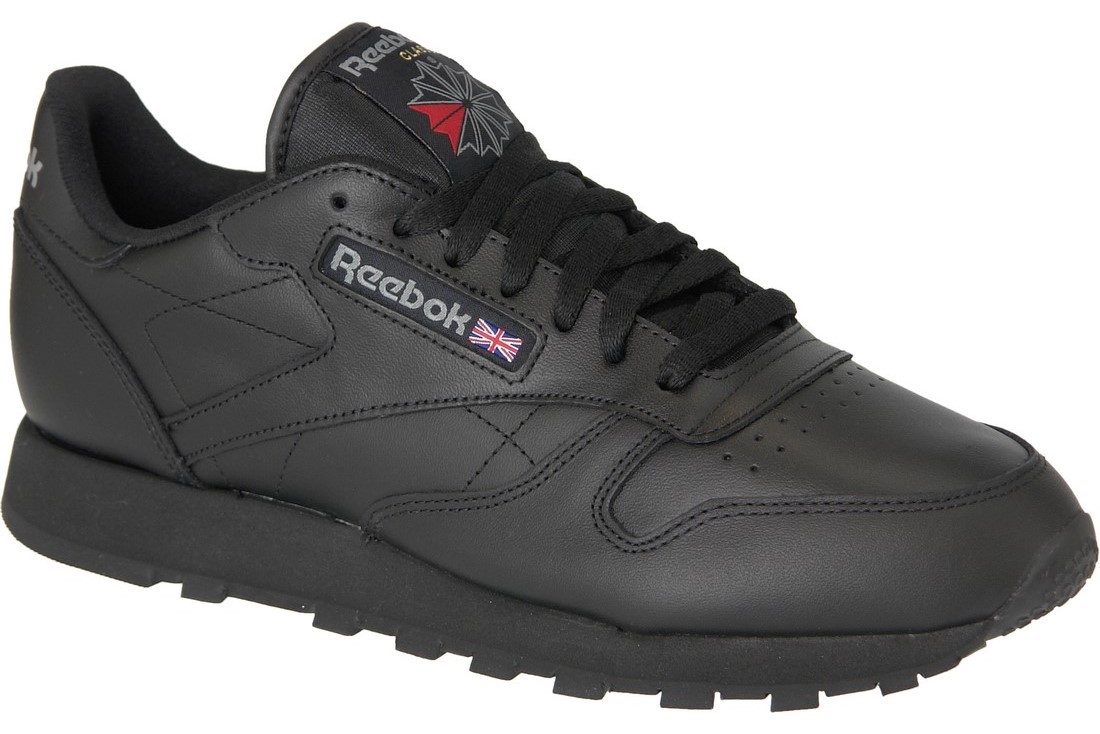 Reebok Classic Leather schwarz Herren Sneaker Gr. 43 Reebok Classic Leather schwarz Herren Sneaker Gr. 43