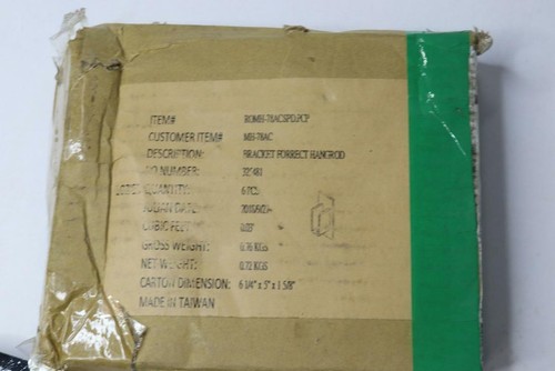 6 Pack - LOZIER ROMH-78ACSPD BRACKET FOR RECT HANGROD 6/CTN