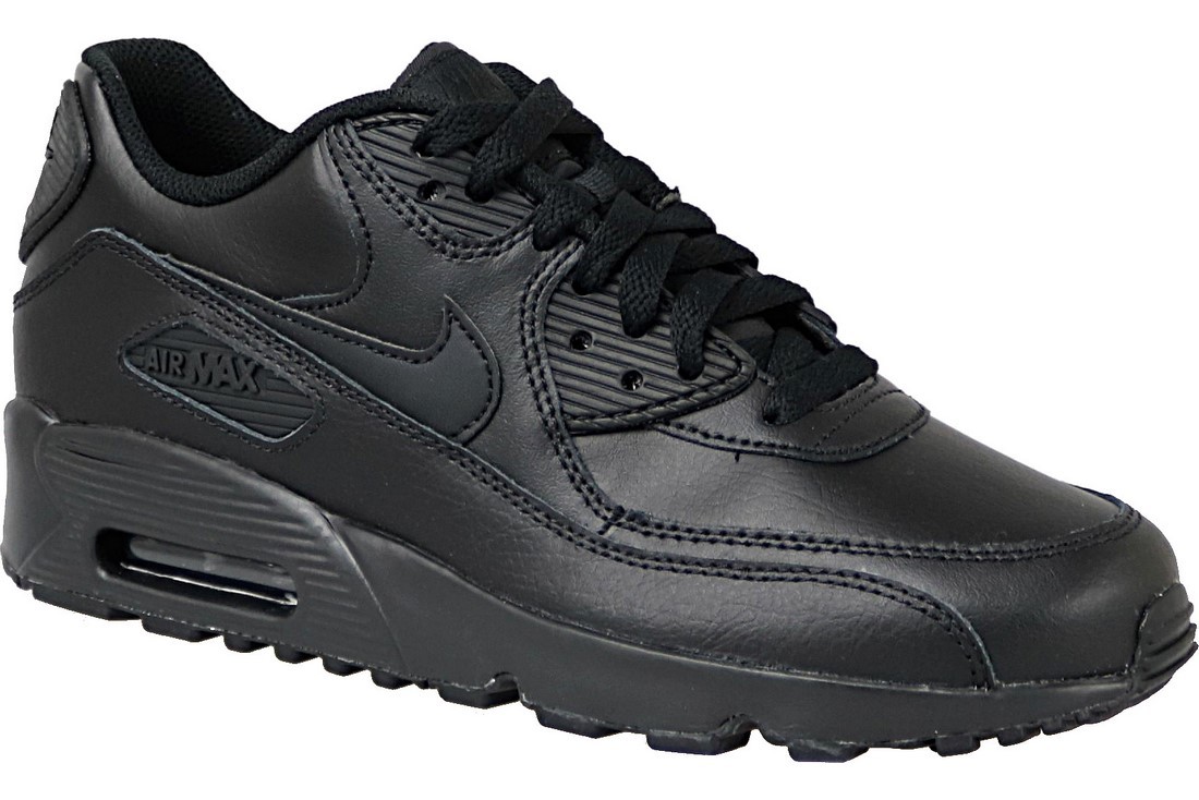 Nike Air Max 90 Lea GS 833412 001 Kinder SCHUHE SNEAKERS schwarz Nike Air Max 90 Lea GS 833412 001 Kinder SCHUHE SNEAKERS schwarz