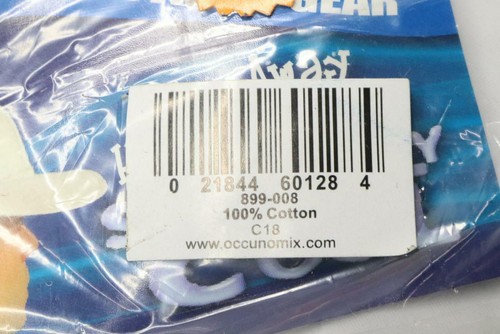 Qty 8 Occunomix Safety Hard Hat Neck Sun Shade Shield Protects Face Neck, White