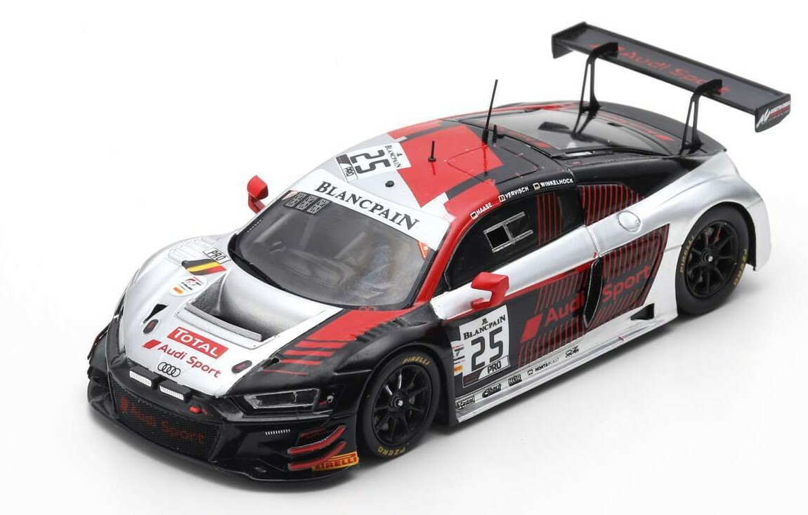 Spark Audi R8 lms 2018年スパ24時間レース 1/43 1:43 Audi R8 LMS GT3 n°25 24H Spa 2019 1/43 • SPARK SB253 | eBay